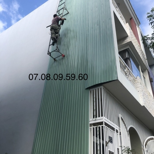 Công Trình Thi Công: Đóng Tôn Chống Thấm