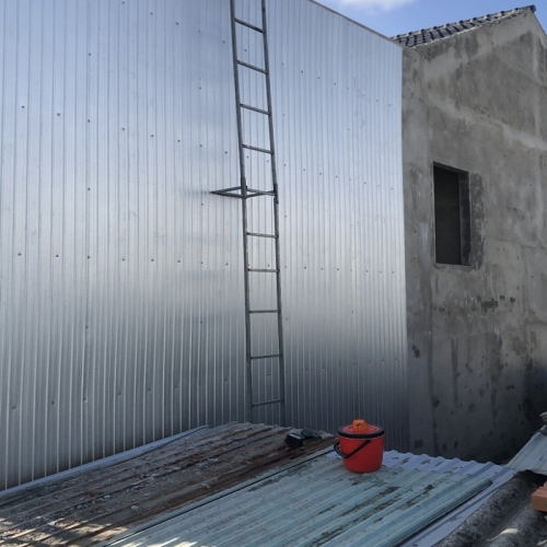 Công Trình Thi Công: Đóng Tôn Chống Thấm