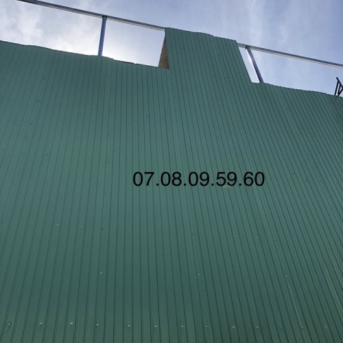 Công Trình Thi Công: Đóng Tôn Chống Thấm
